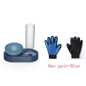 The Ultimate Convenience for Pet Owners: Automatic Double Bowl and Water Dispenser