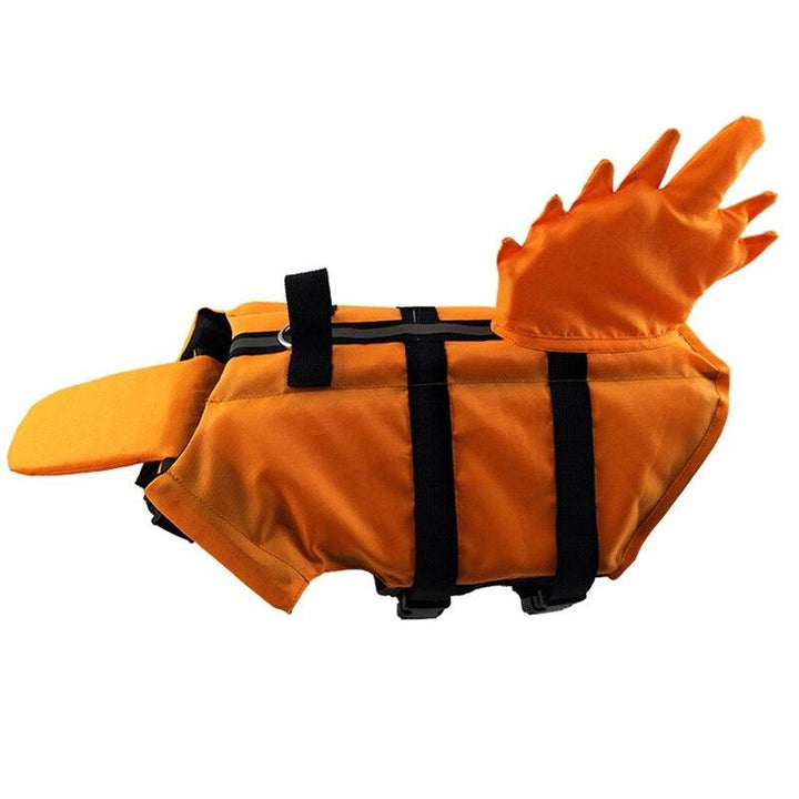 Unleash the Fun with the Dog Life Vest Summer Shark Pet Jacket