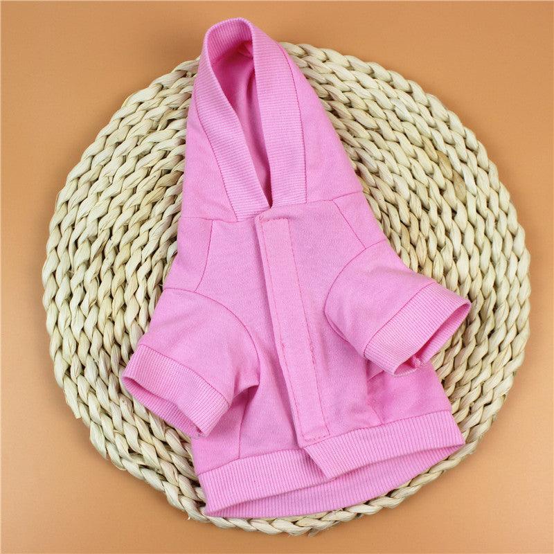 Princess Pink Hooded Cat Puppy Dog Clothes
