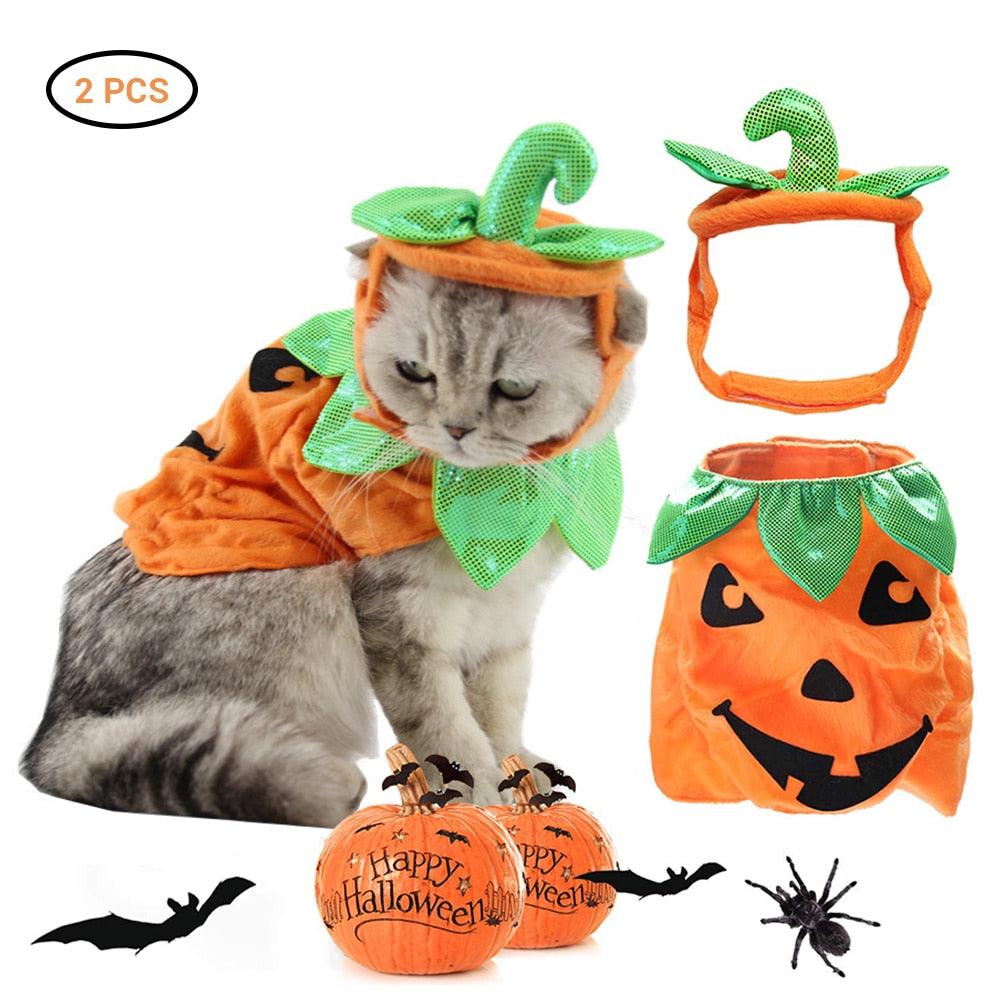 Pet Pumpkin Leaf Costume