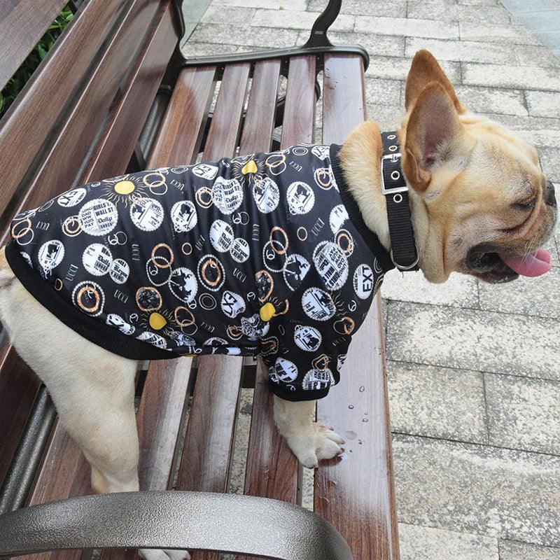 Fashionable Printed Pet Clothes