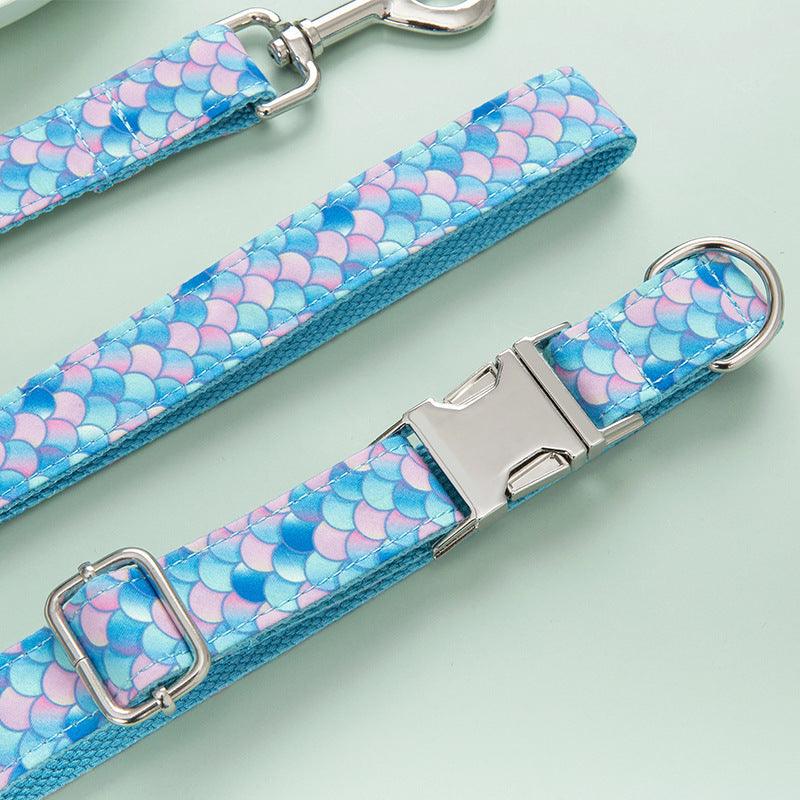 Mermaid Magic Pet Collar Leash Set