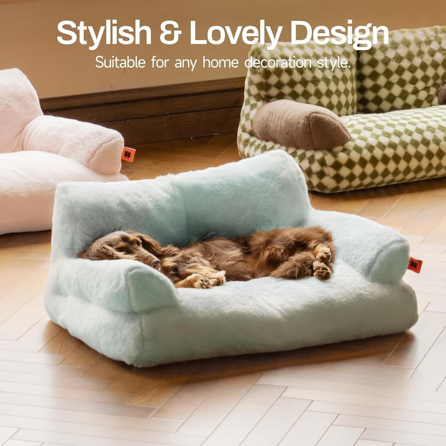 Plush Cat Bed For Indoor Cats