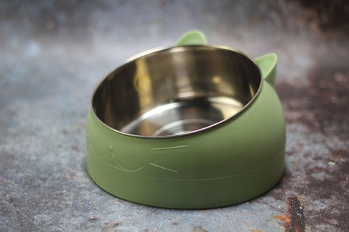 Elevated Slanted Pet Bowl