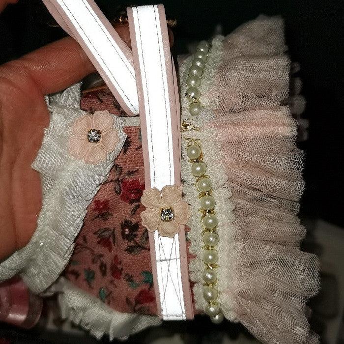 Reflective Pet Chest Harness And Leash Set