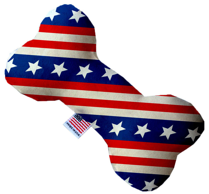 Mirage Pet Stars & Stripes Bone Dog Toy