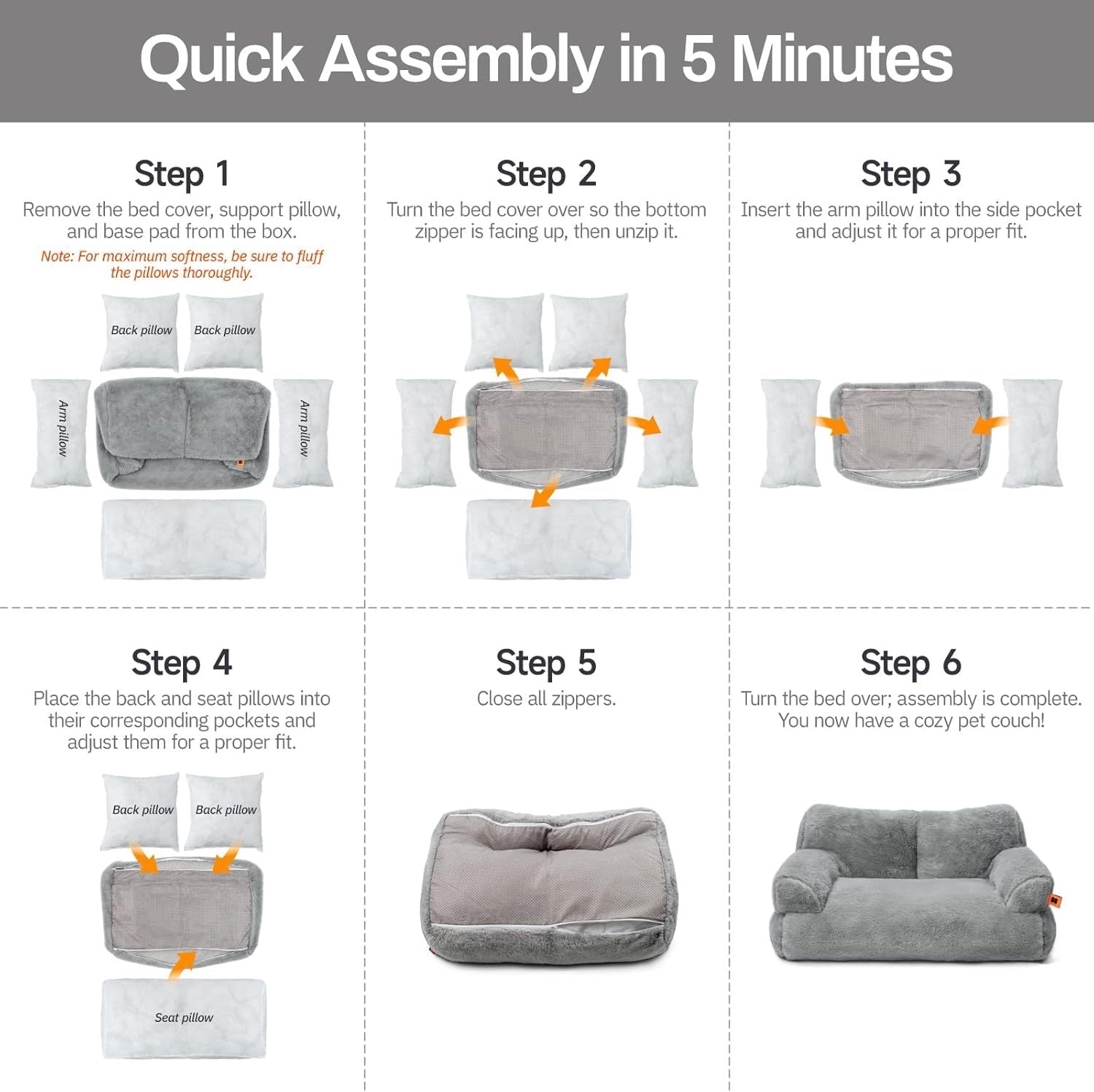 Plush Cat Bed For Indoor Cats