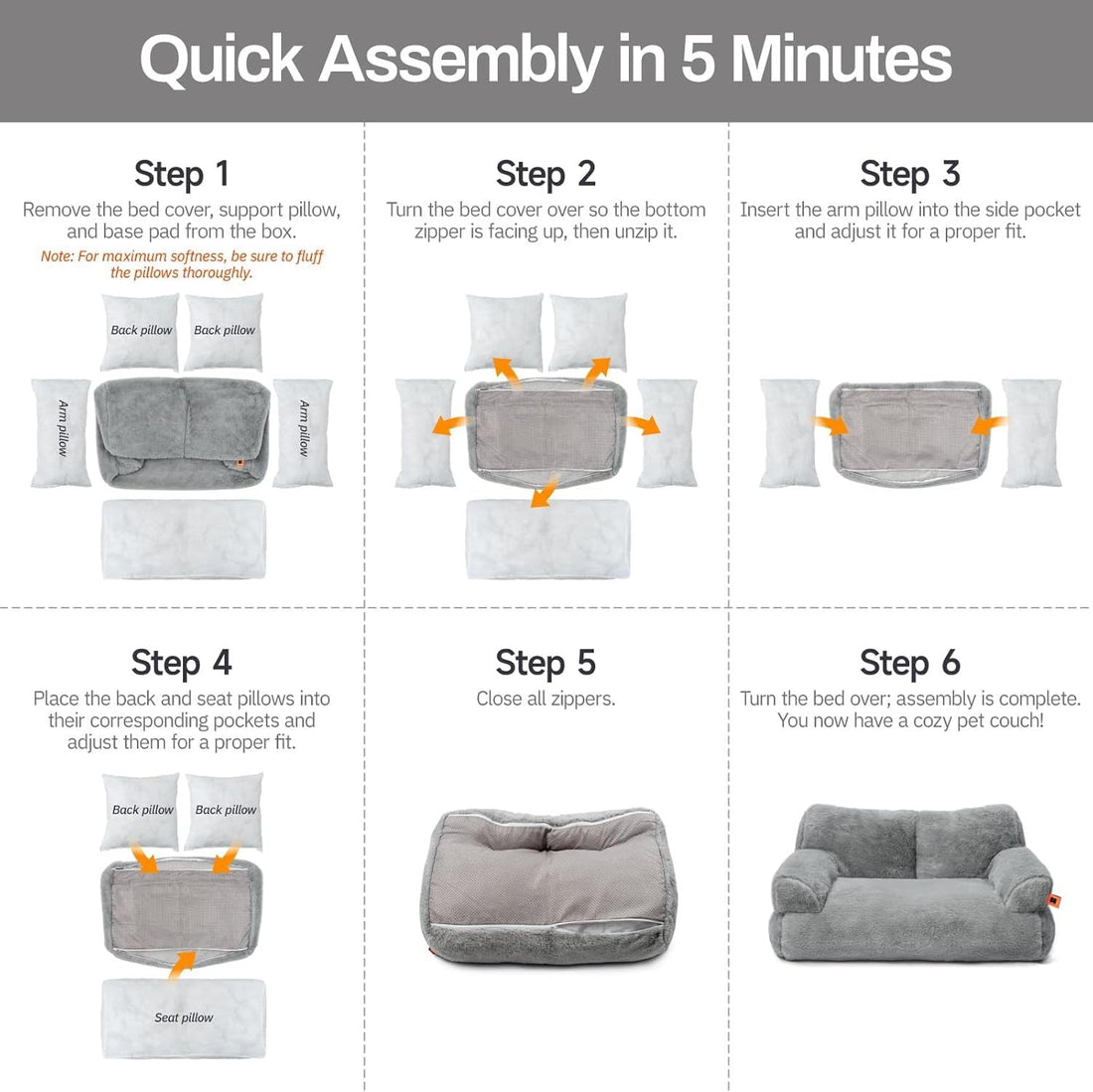 Plush Cat Bed For Indoor Cats