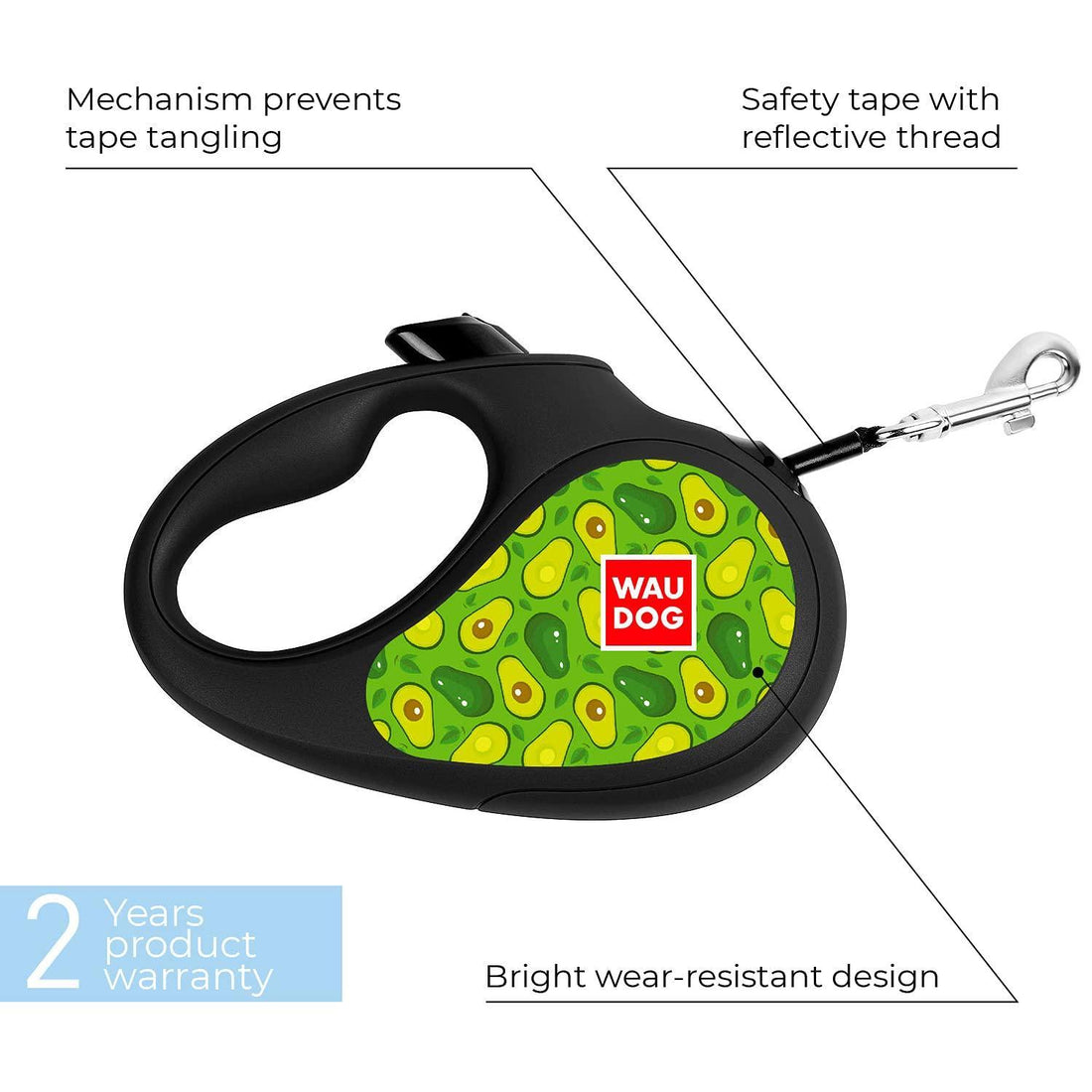 Retractable Dog Leash 10 Ft  360¬∞ Tangle Free   Heavy Duty Pet