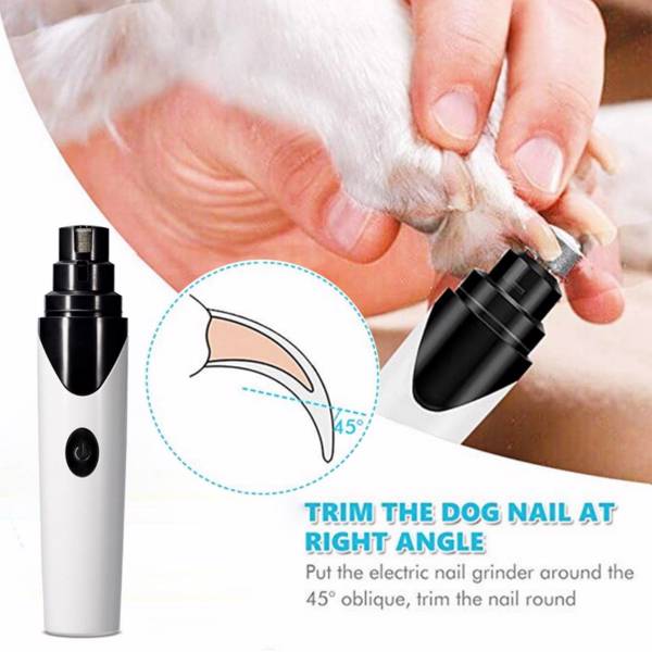 Dog Nail Grinders Rechargeable Pet Nail Clippers
