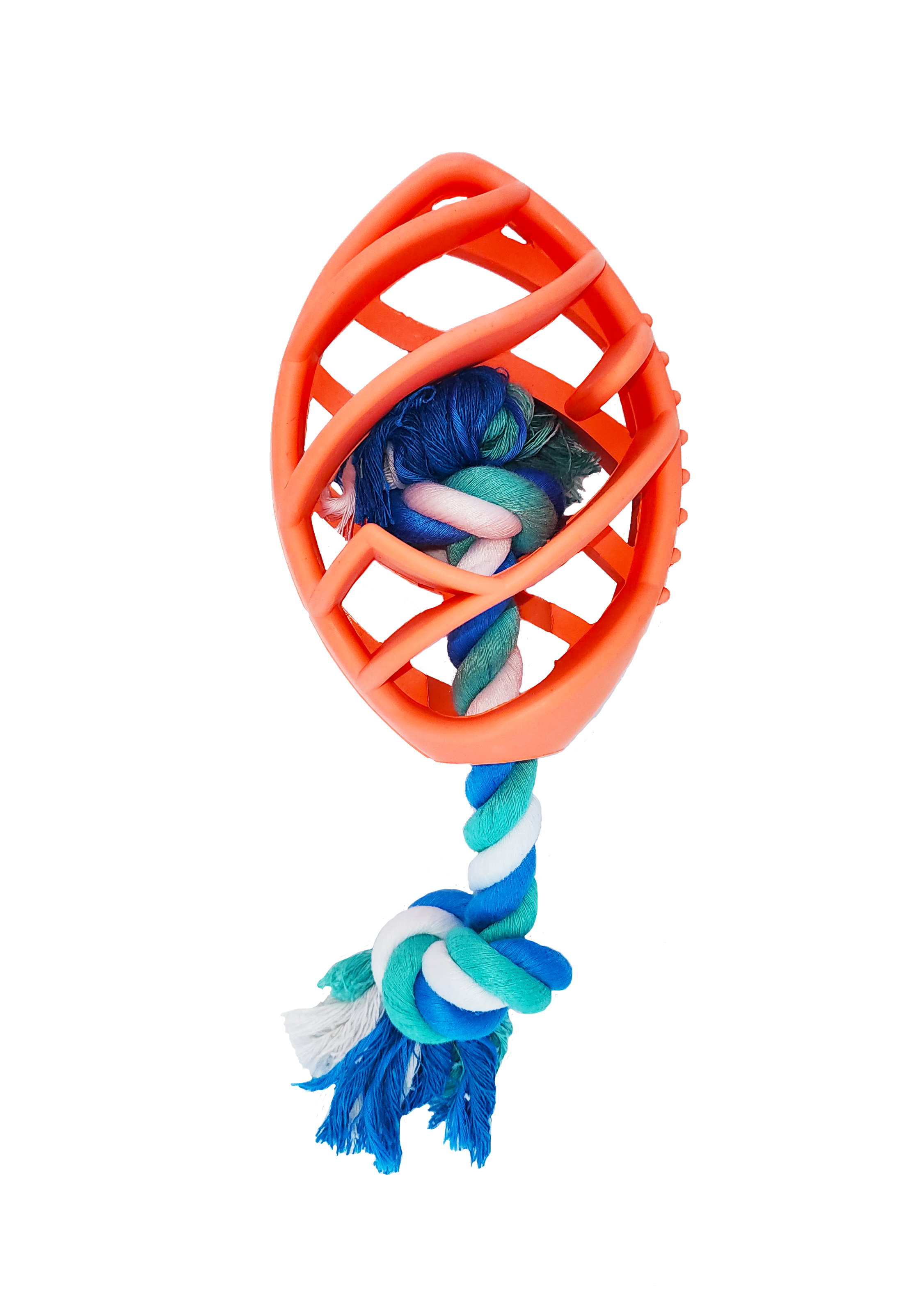 Rubber Football Dog Chew Toy