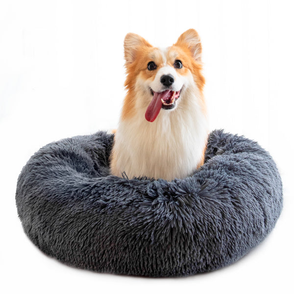 Washable Anti Anxiety Fluffy Dog Bed