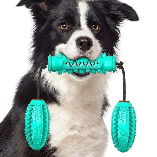 Pet Toothbrush Rubber Bones Teeth Cleaning Toys