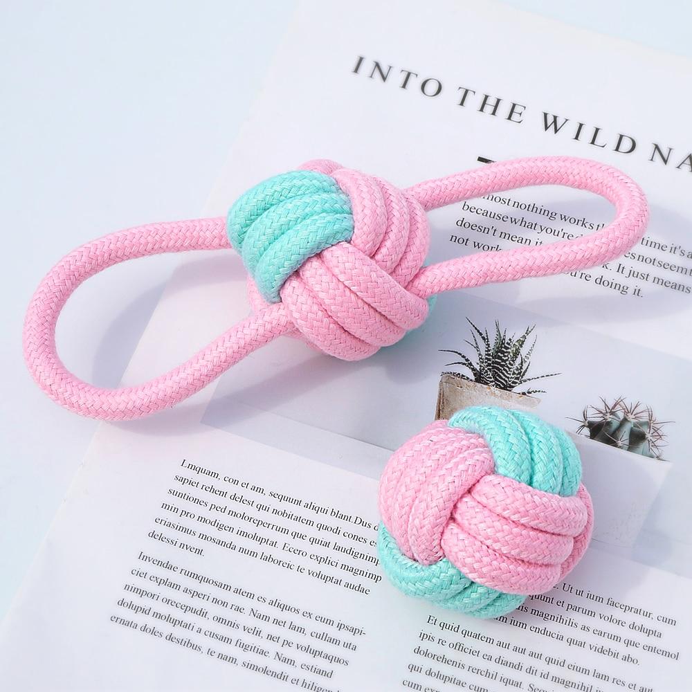 5pcs Cotton Dog Rope Toy