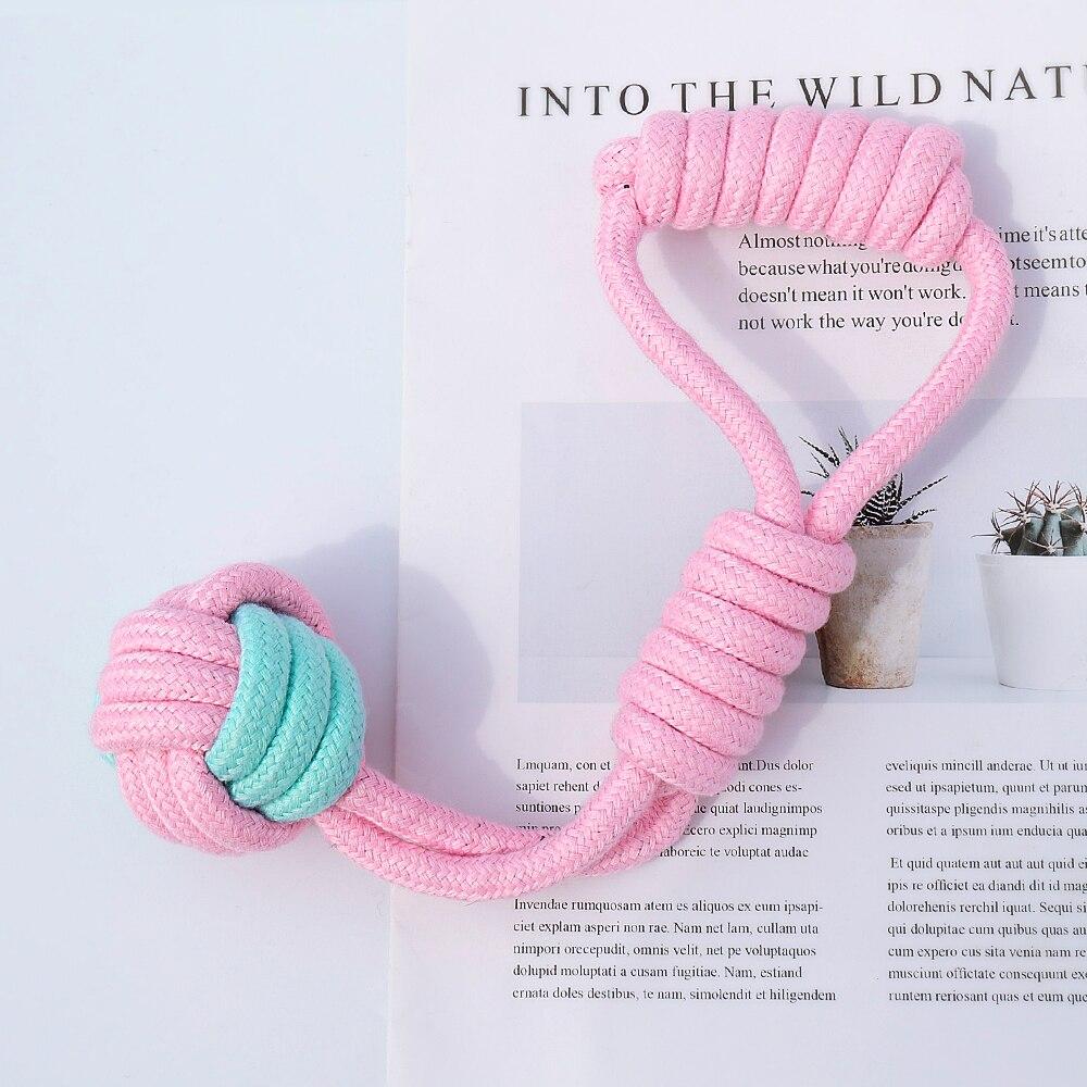5pcs Cotton Dog Rope Toy