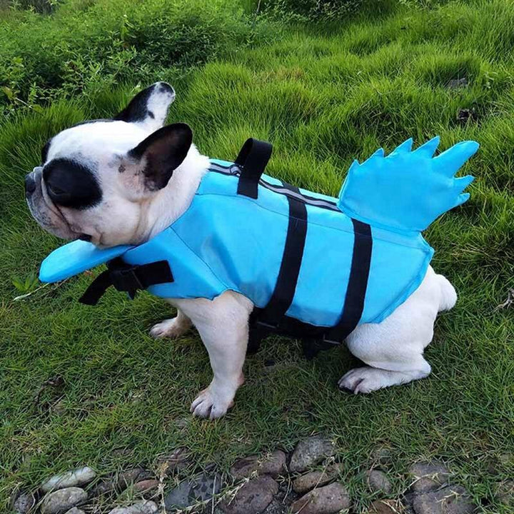 Dog Life Vest Summer Shark Pet Jacket