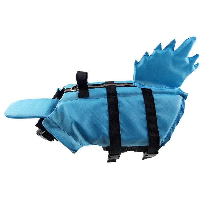 Dog Life Vest Summer Shark Pet Jacket
