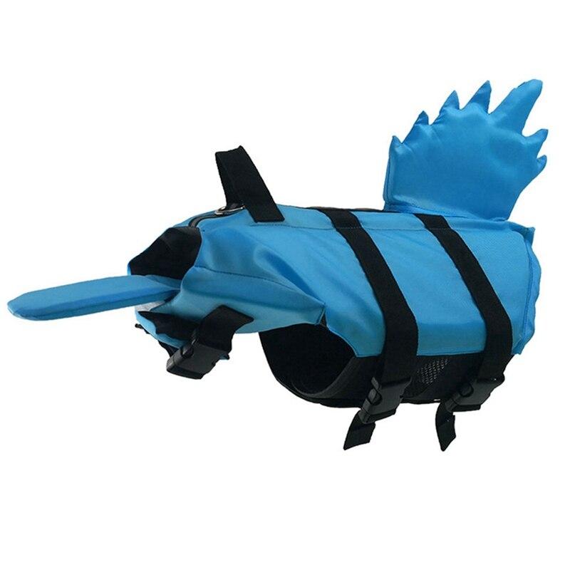 Dog Life Vest Summer Shark Pet Jacket