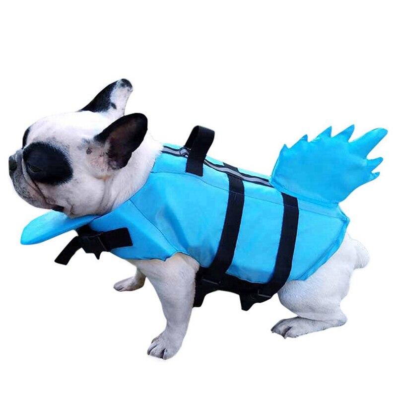Dog Life Vest Summer Shark Pet Jacket