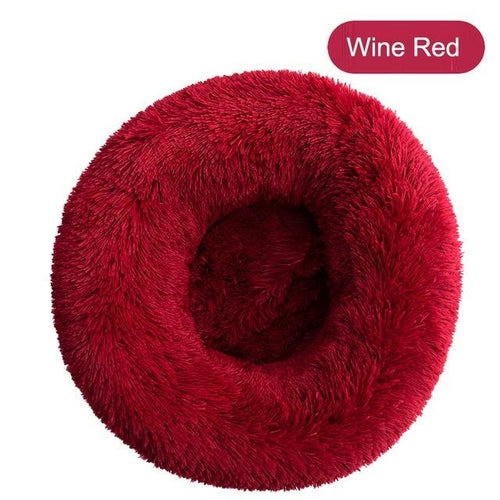 Soft Pet Dog Round Winter Bed