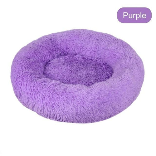 Soft Pet Dog Round Winter Bed