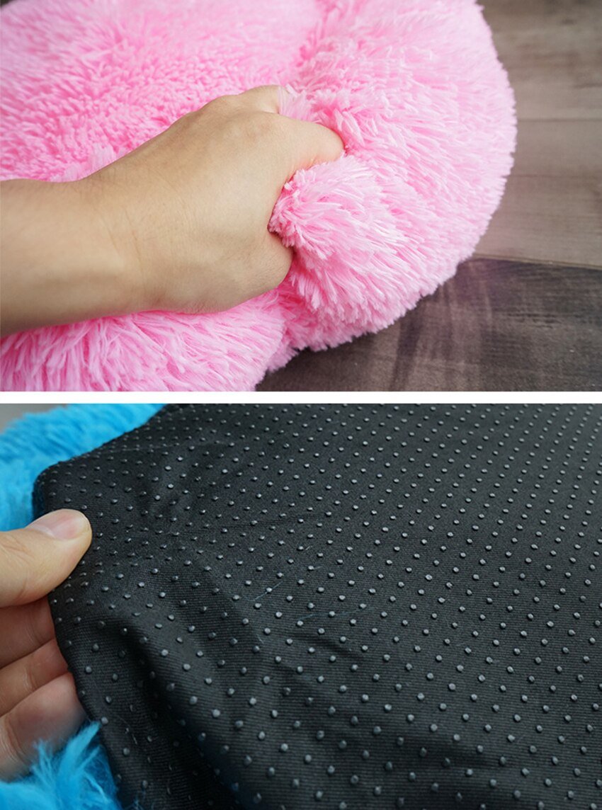 Soft Pet Dog Round Winter Bed