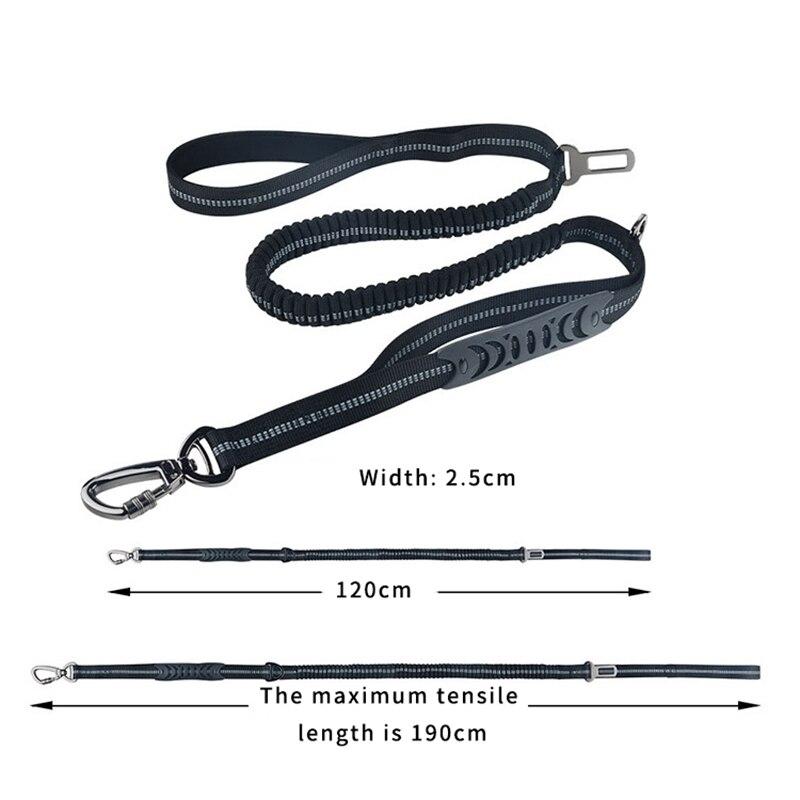 Adjustable Dog Nylon Reflective Leash