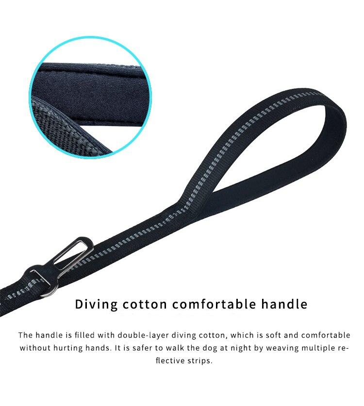 Adjustable Dog Nylon Reflective Leash