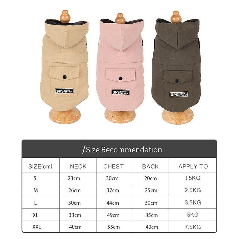 Pet Winter Warm Corgi Bichon Jacket