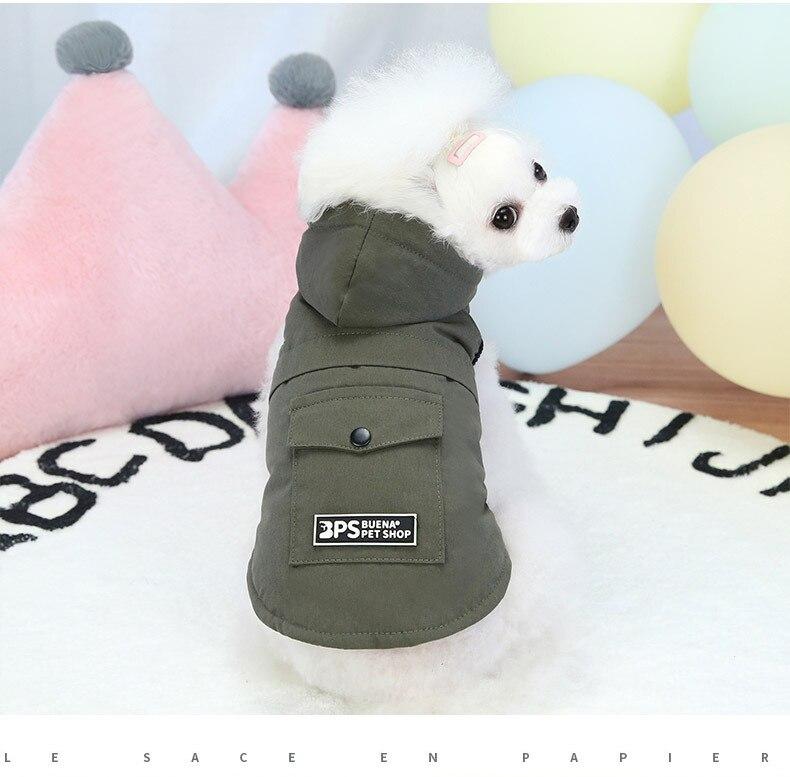 Pet Winter Warm Corgi Bichon Jacket