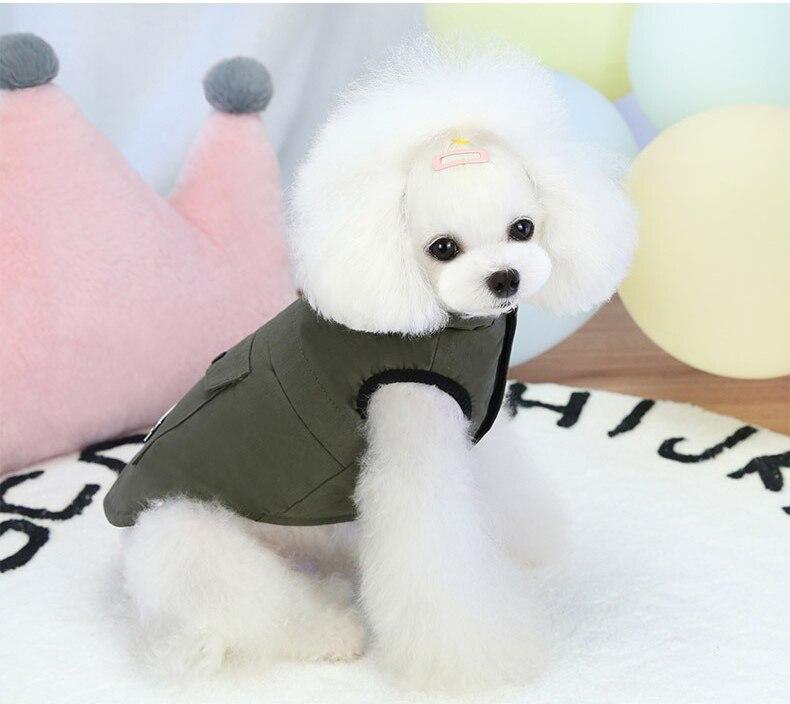 Pet Winter Warm Corgi Bichon Jacket