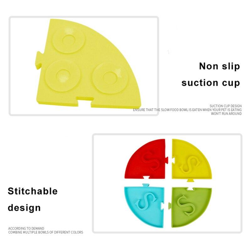Silicone Pet Slow Eating Feeding Bowl