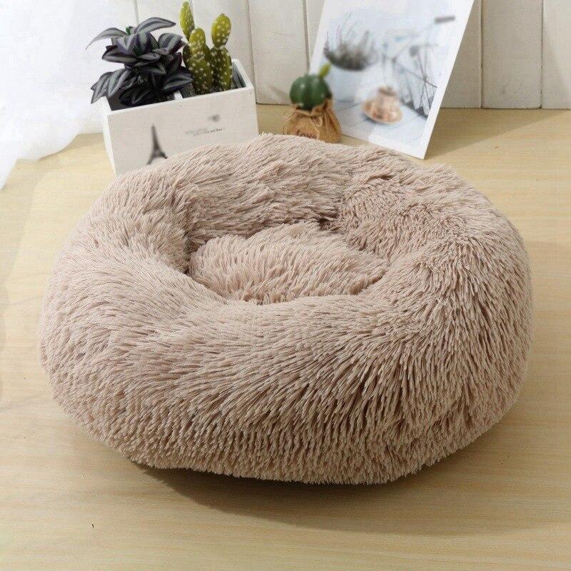 Round Cat Bed Warm Sleeping Bed